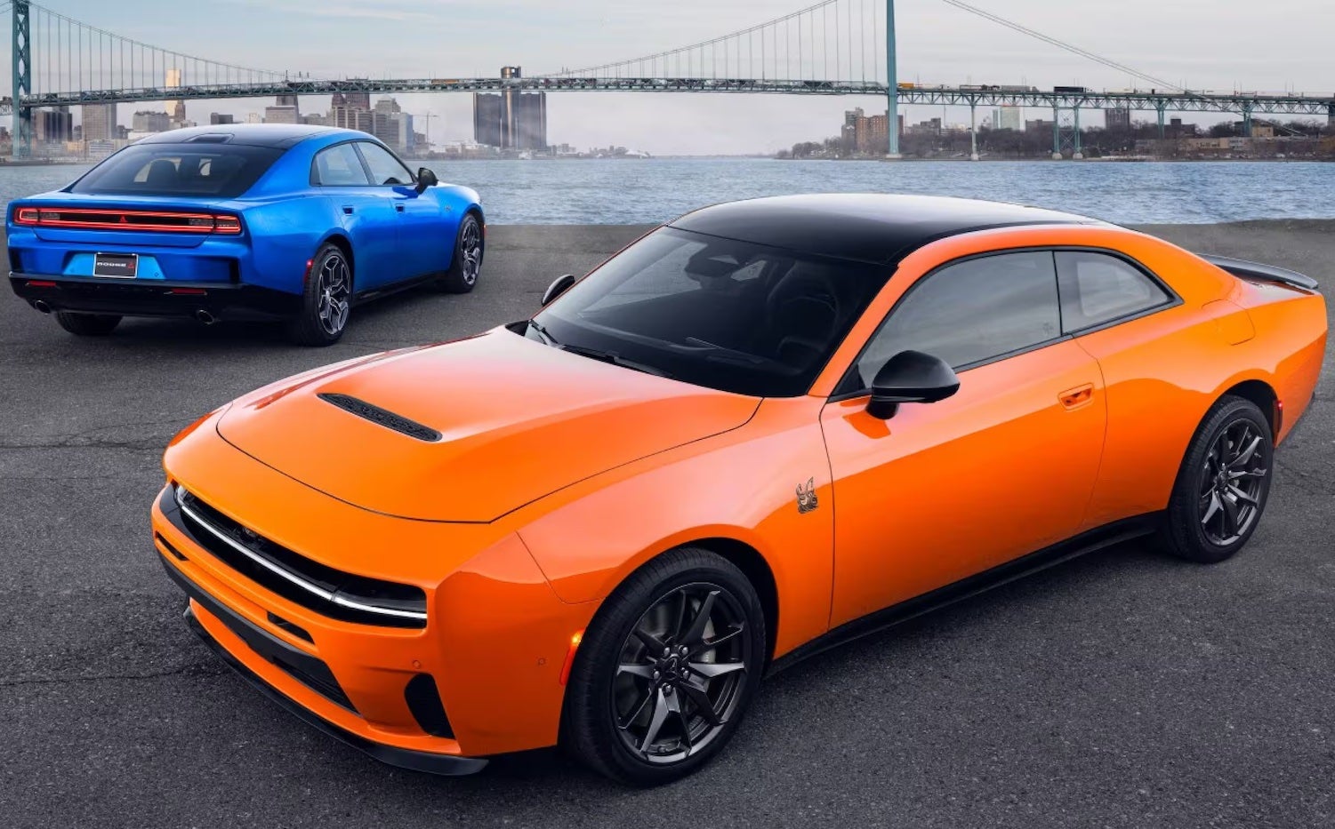 The 2026 Dodge Charger is a twin-turbocharged muscle car available in AWD two-door coupe and four-door sedan body styles.