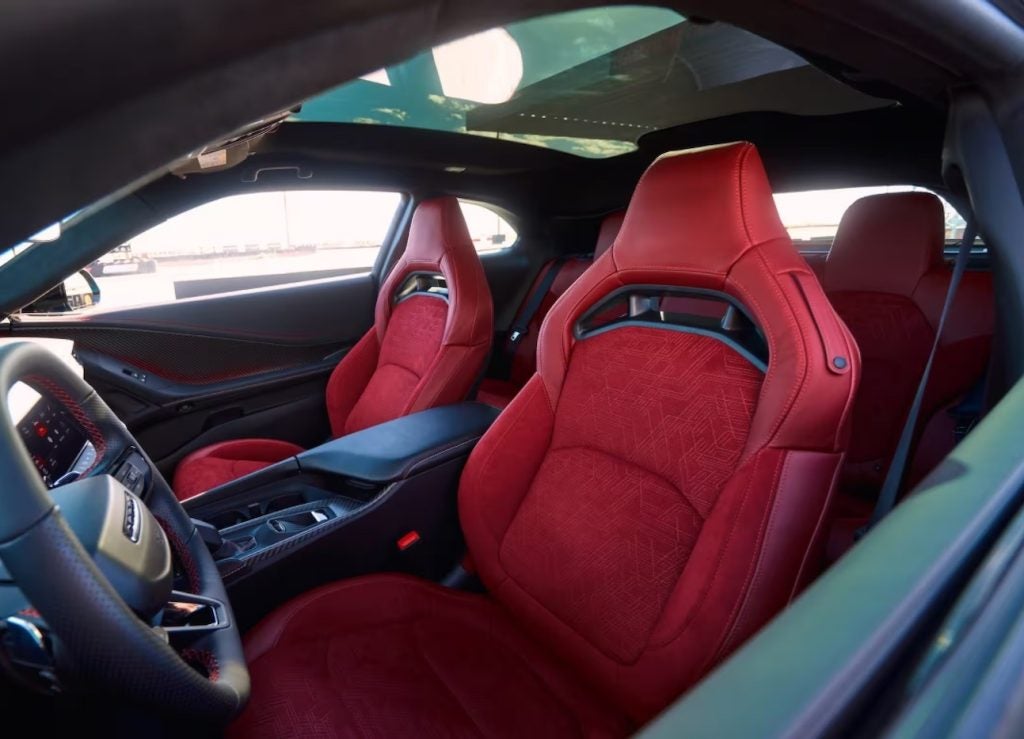 The 2026 Dodge Charger is a twin-turbocharged muscle car available in AWD two-door coupe and four-door sedan body styles.