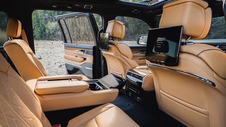 The starting price for the 2025 Grand Wagoneer is $89,000, with higher trims reaching up to $107,000 based on configurations.