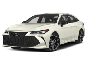 a white 2020 toyota avalon from the front