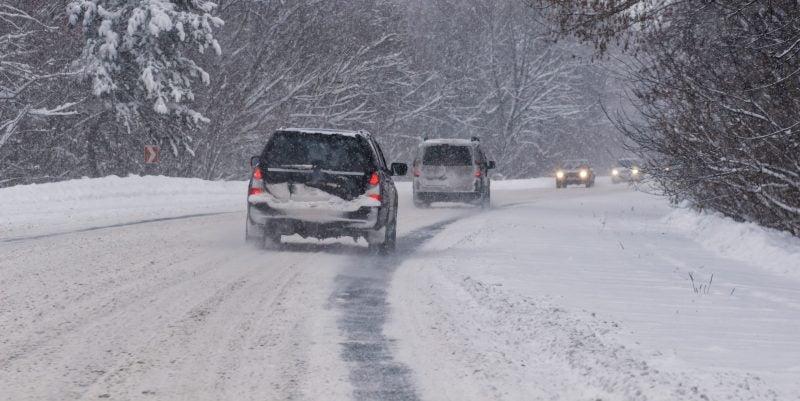 El Paso winter driving