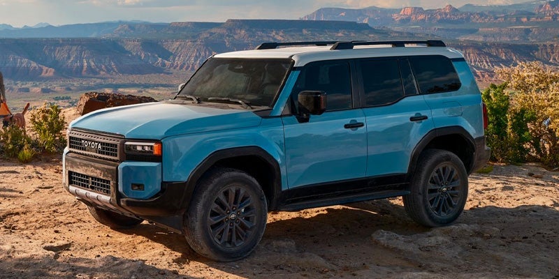 2024 Toyota Land Cruiser off roading