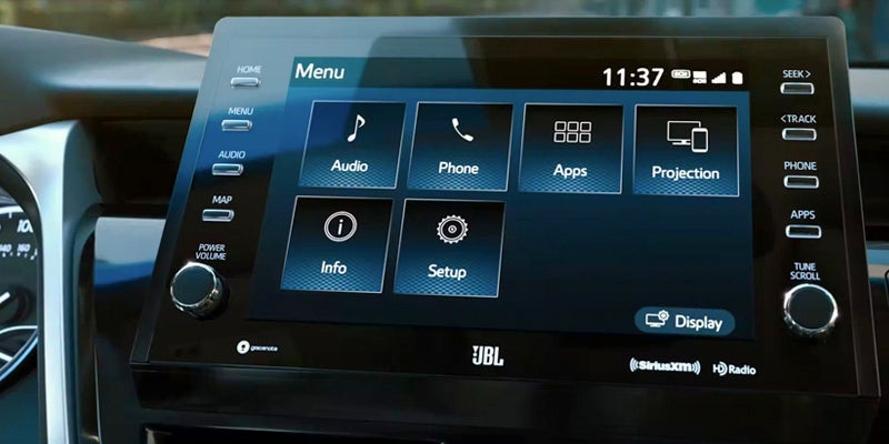 2024 Toyota Camry Hybrid - LCD screen