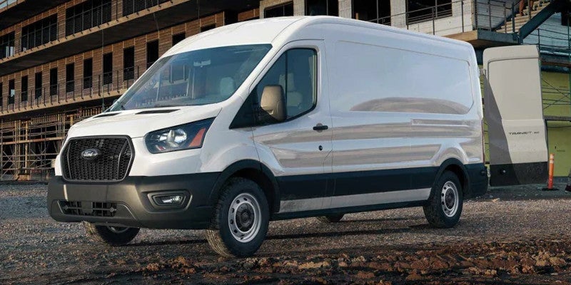 A 2025 Ford E-Transit parked and ready to haul in Starke, FL 