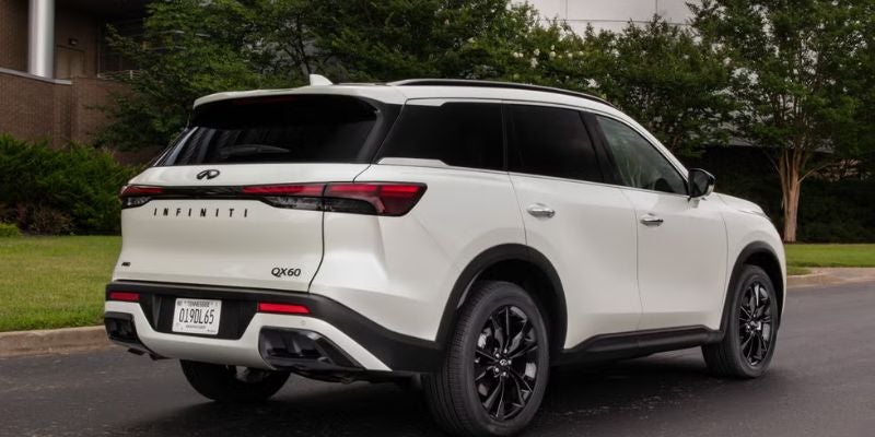 2025 INFINITI QX60 design