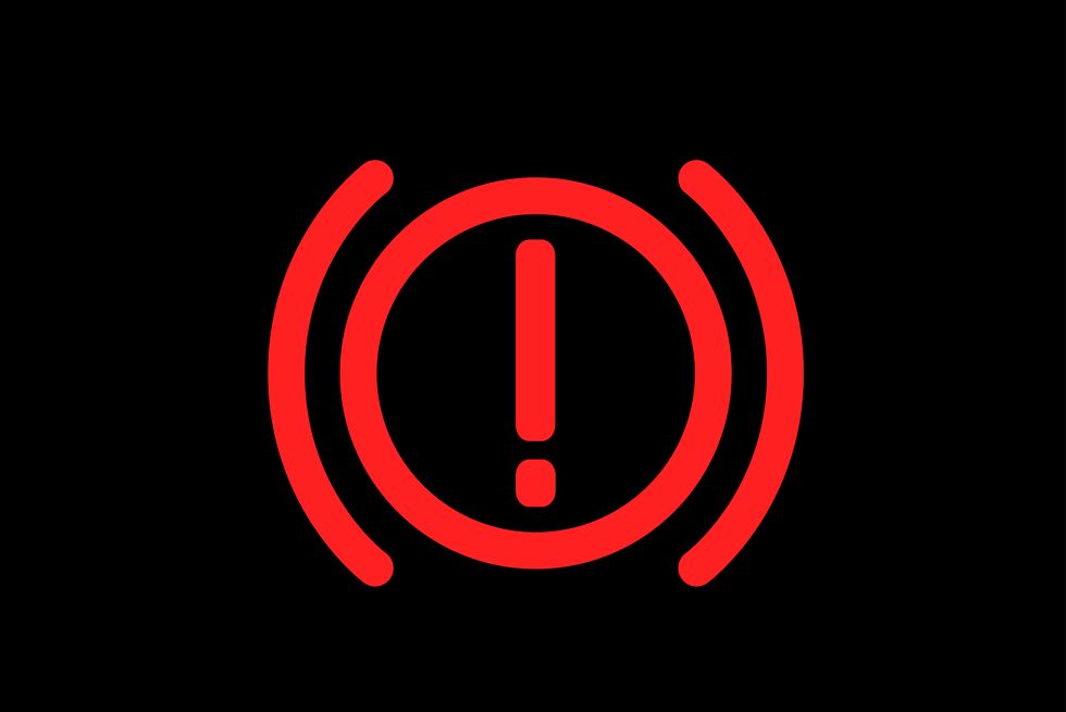 brake system warning light