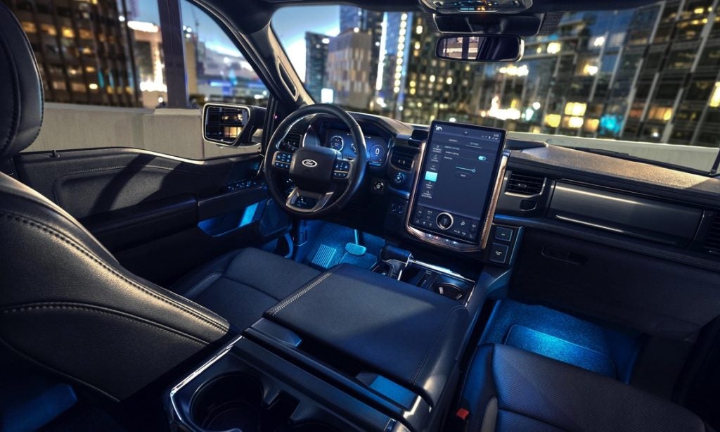 Ford F-150 Lightning interior