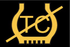 traction control warning light