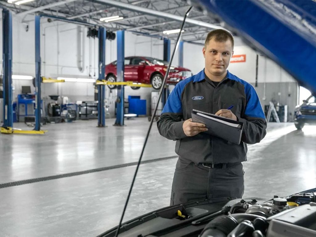 Used Ford Truck Inspection