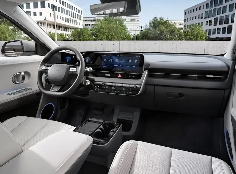 The 2025 Hyundai Ioniq 5 interior