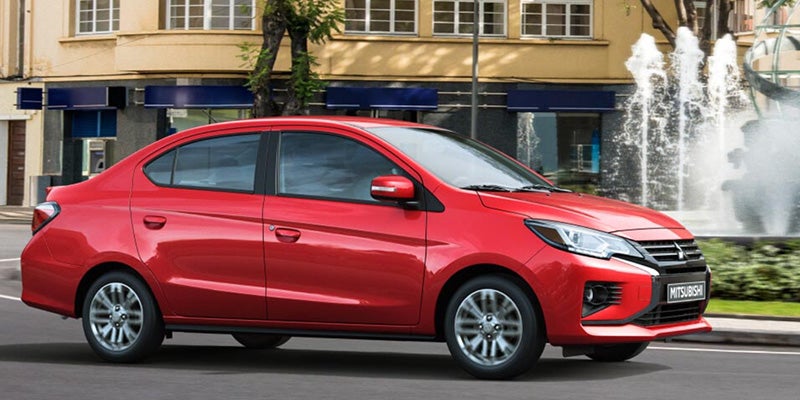 2022 Mitsubishi Mirage G4 design