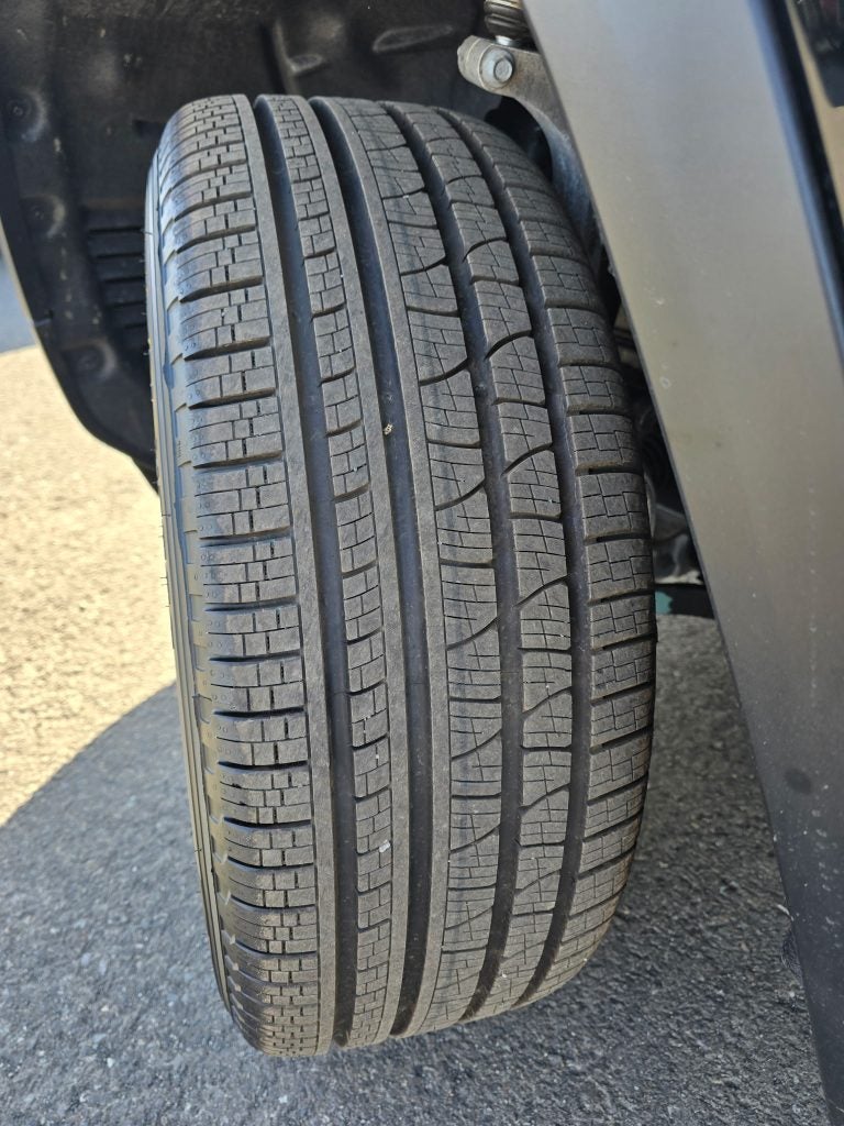 Tire Tread of a Jeep Grand Cherokee