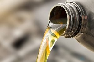 Image of oil being poured