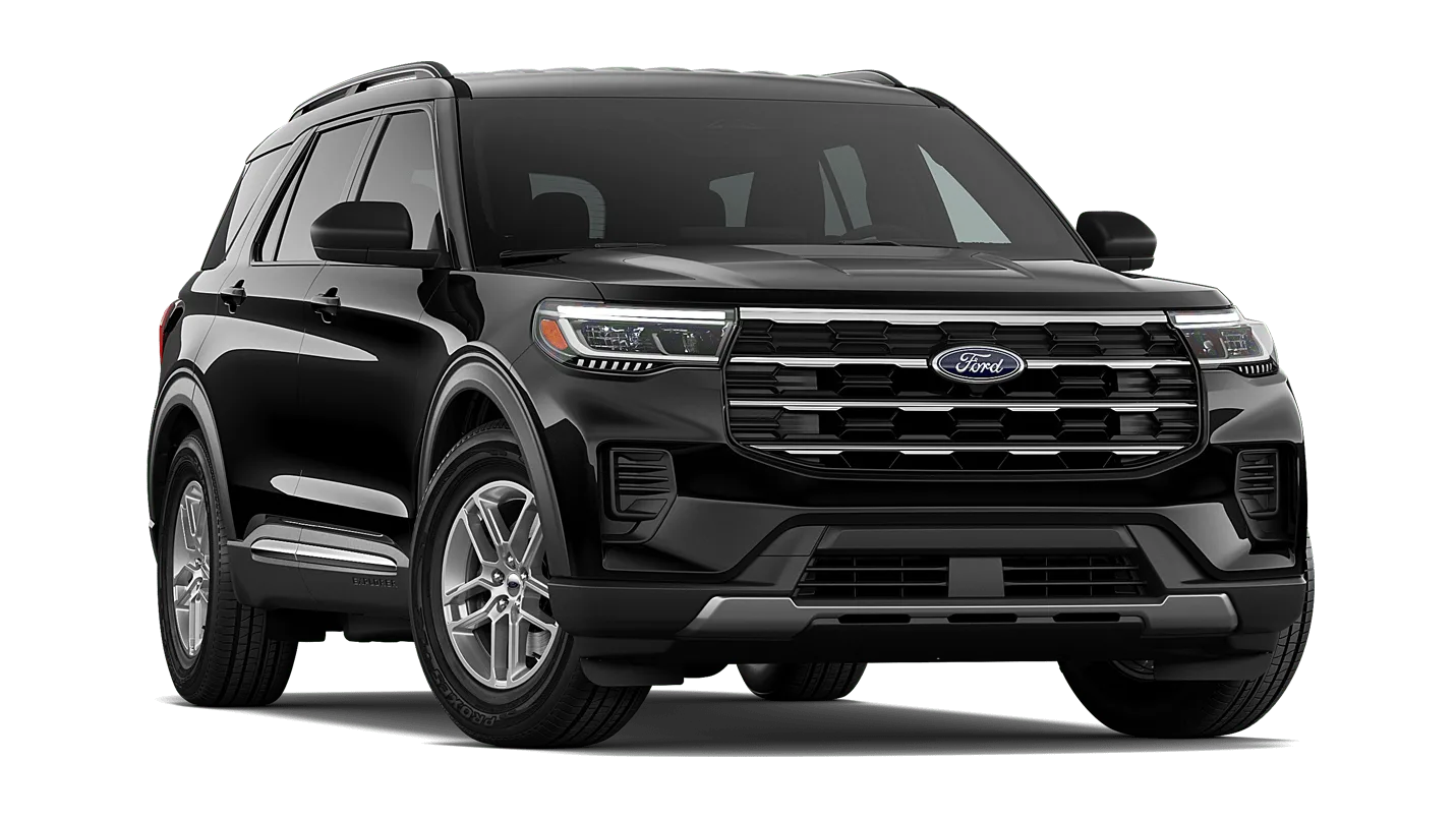 2026 Ford Explorer Active front three-quarter view