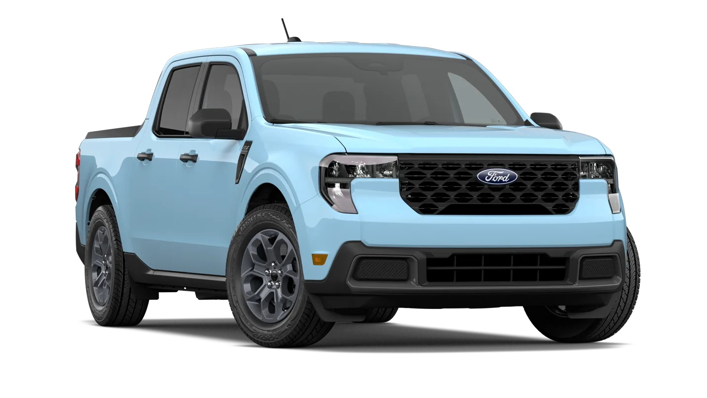 2026 Ford Maverick XLT front three-quarter view
