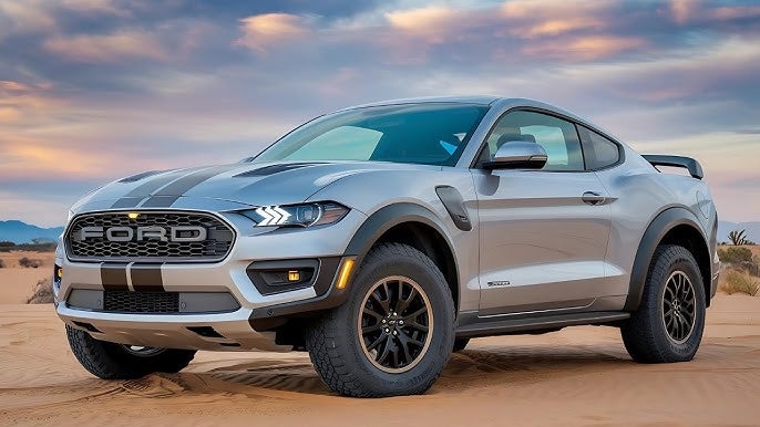 2026 Ford Mustang Raptor, Mustang GT, convertible, off-road sports car