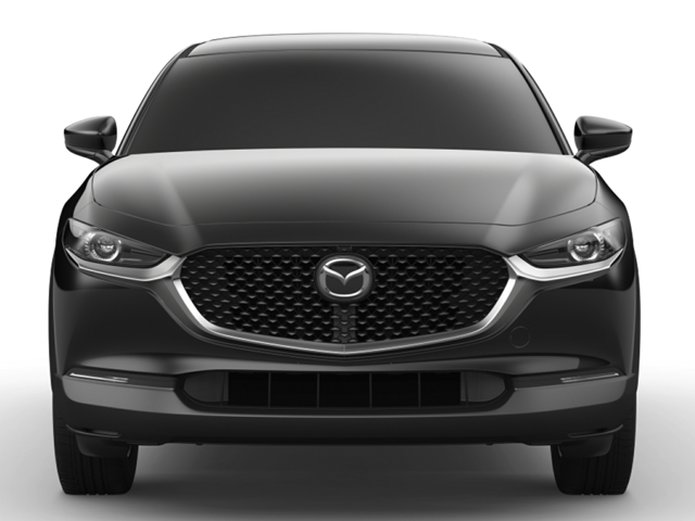A black Mazda CX-30
