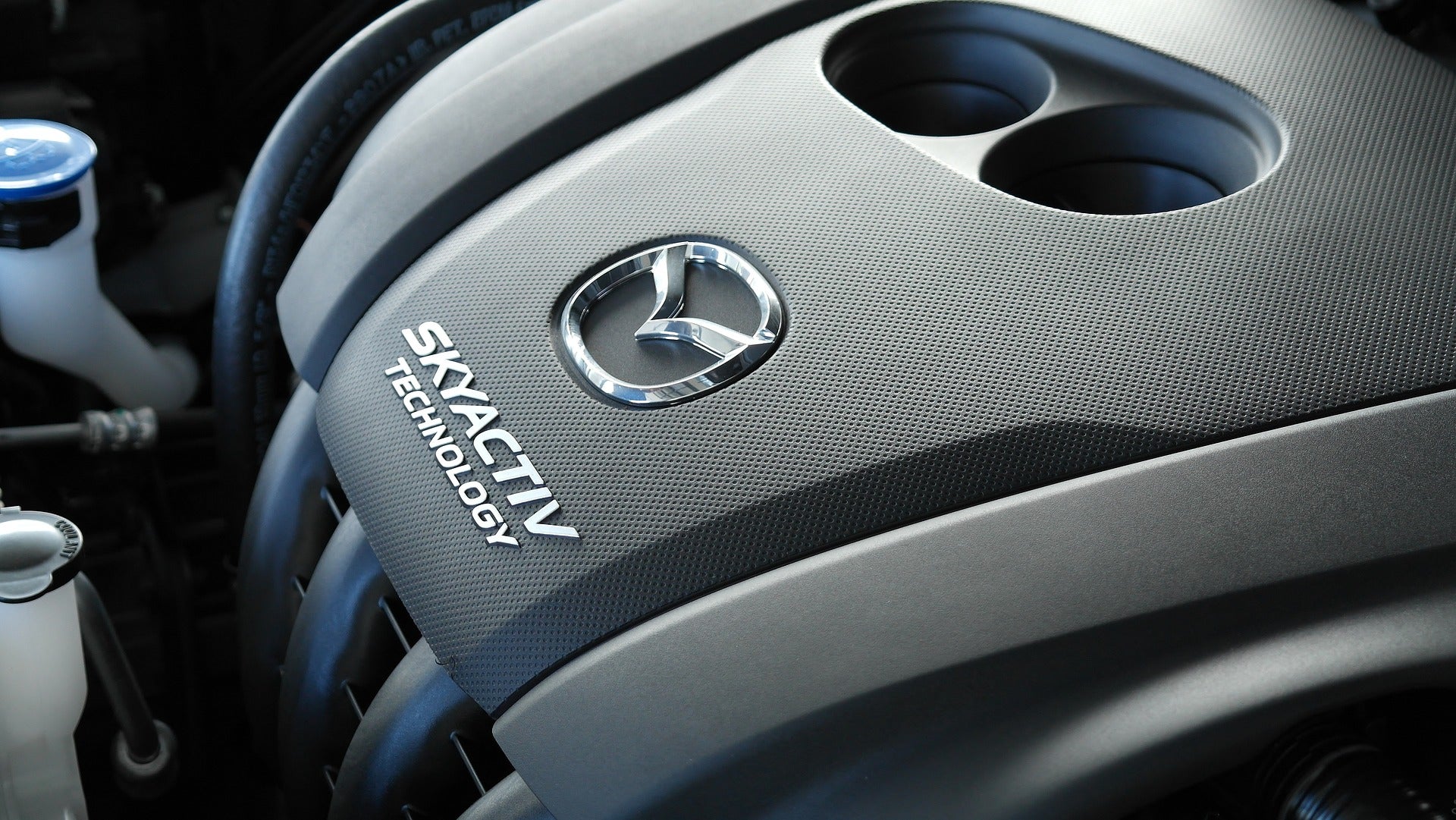 The inside of a Mazda vehicle