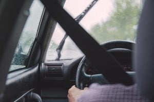 someone driving car