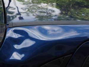 car dents from hail damage
