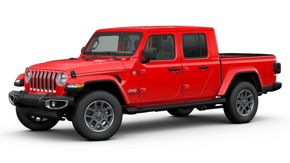 Red 2020 Jeep Gladiator