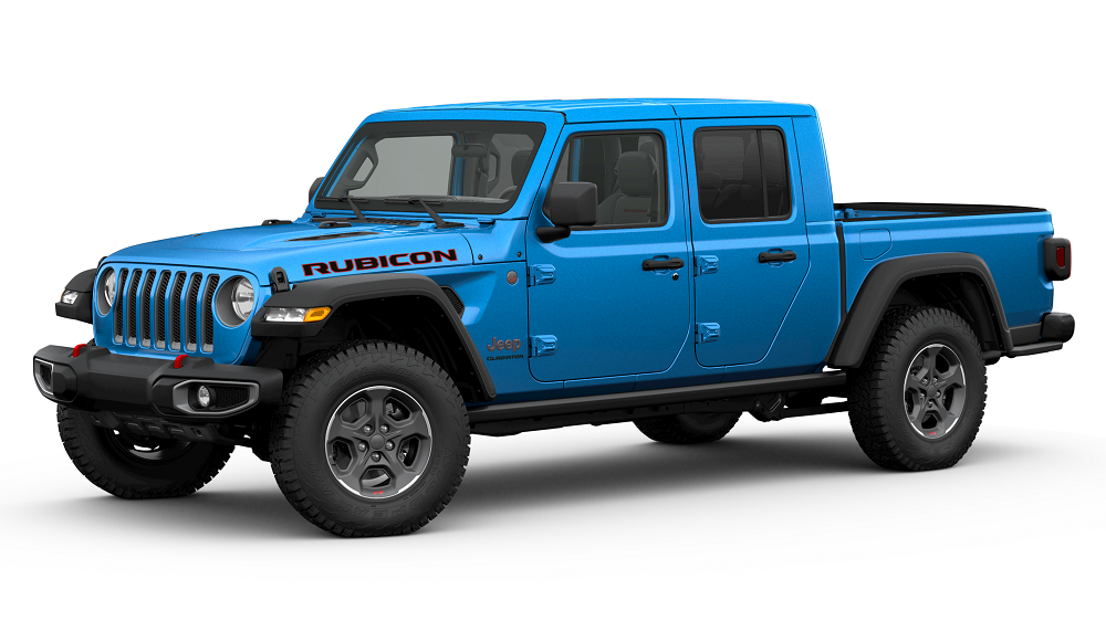 Blue 2020 Jeep Gladiator