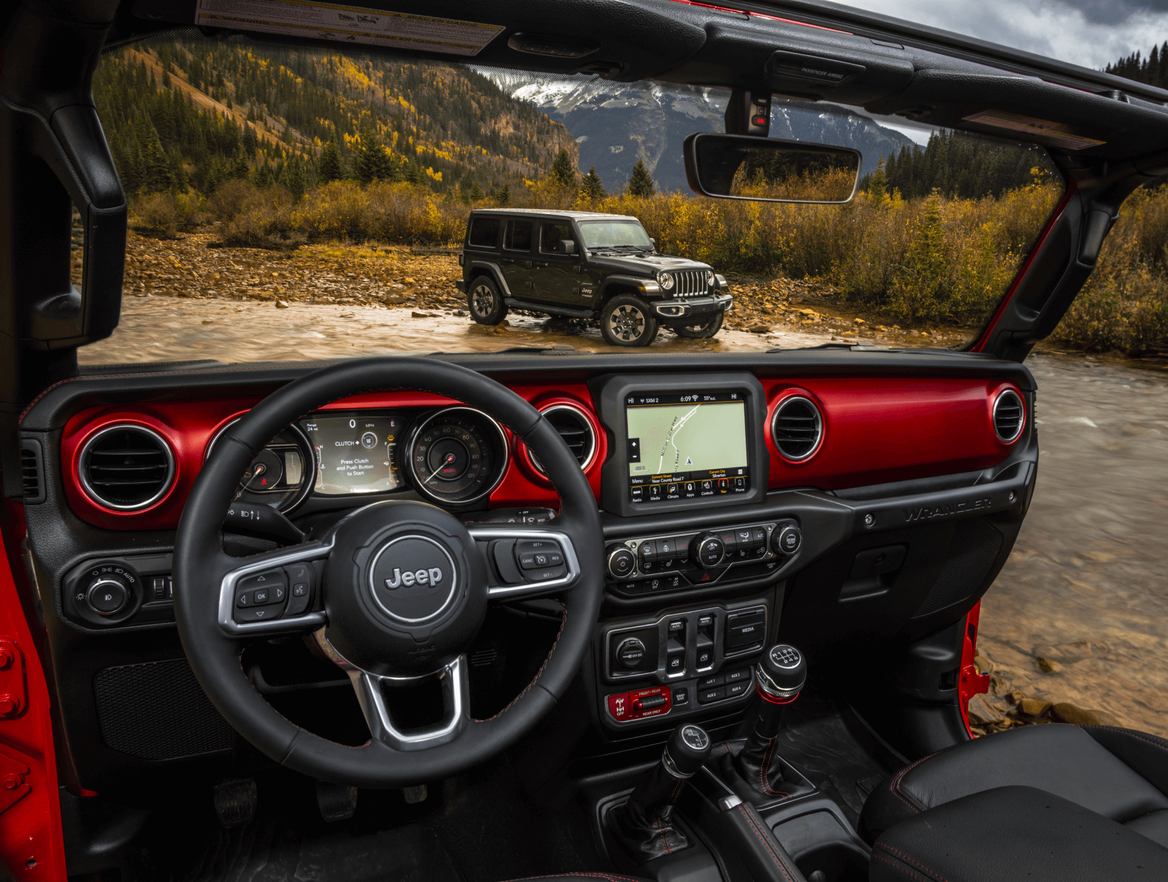 Jeep Wrangler Dashboard Technology Interior