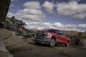 Red Ford Truck