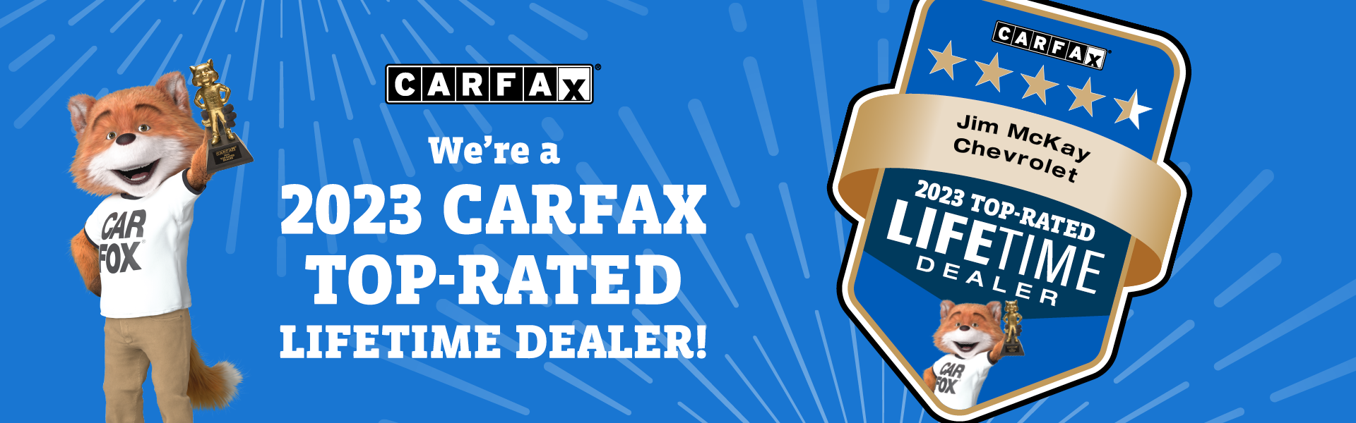 CarFax Top Rated Dealer in Fairfax, VA - Jim McKay Chevrolet