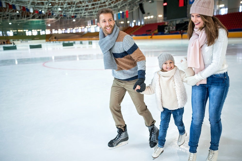 Family Ice Skating 