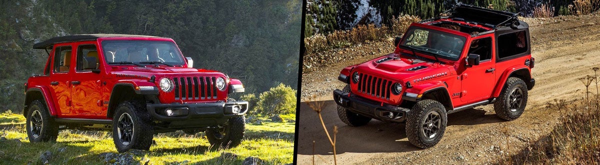 2019 Jeep Wrangler vs 2018 Jeep Wrangler Comparison | Pleasant Hills PA