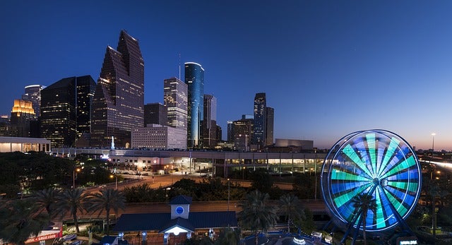 Houston at Night | Archer Volkswagen Houston, TX