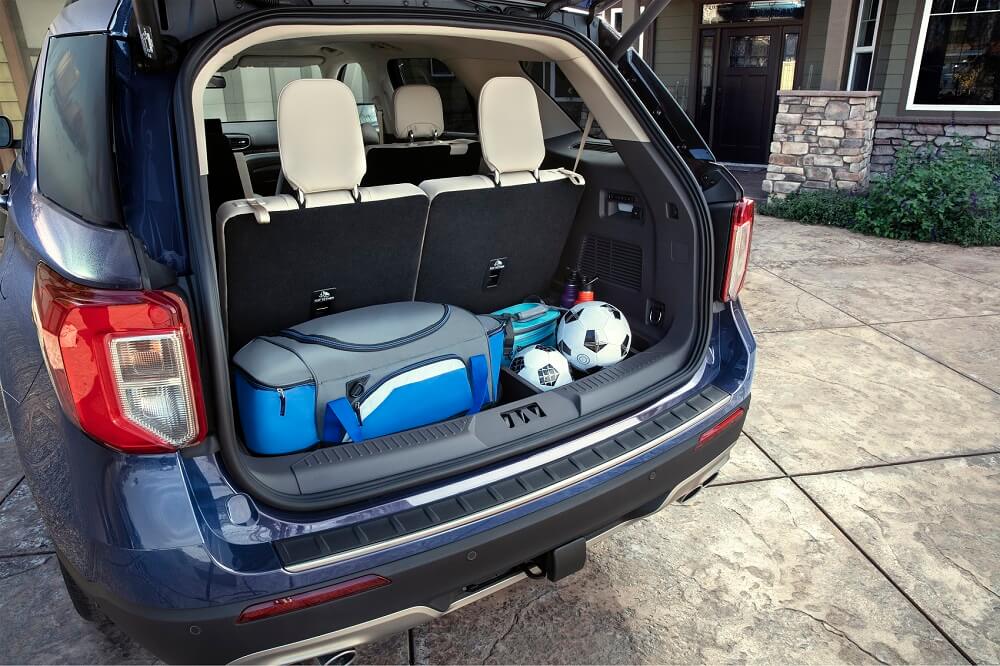 Ford Explorer Trunk Space