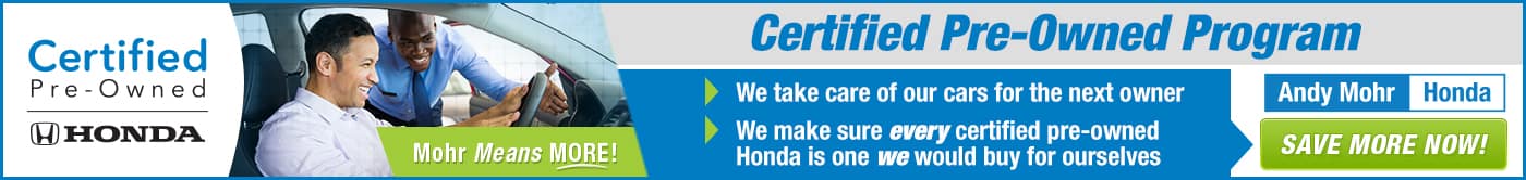 Certified Pre Owned Honda
