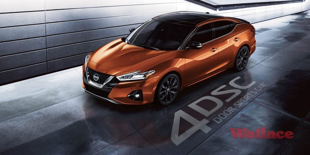 Front View of Nissan Maxima Wallace Nissan Palm Beach Gardens North Palm Beach Jupiter Nissan Dealership