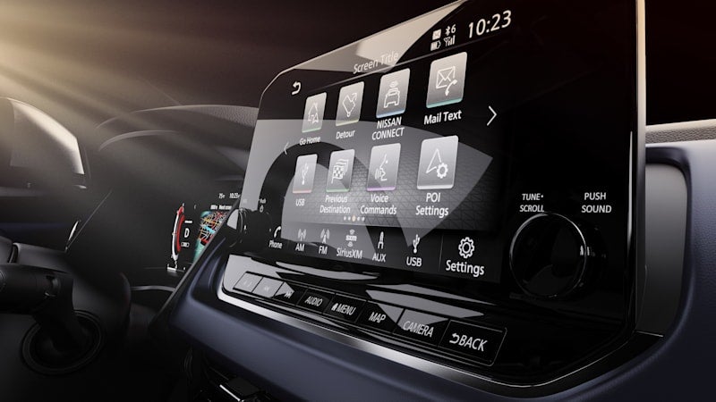 2023 Nissan Rogue Sport Infotainment System