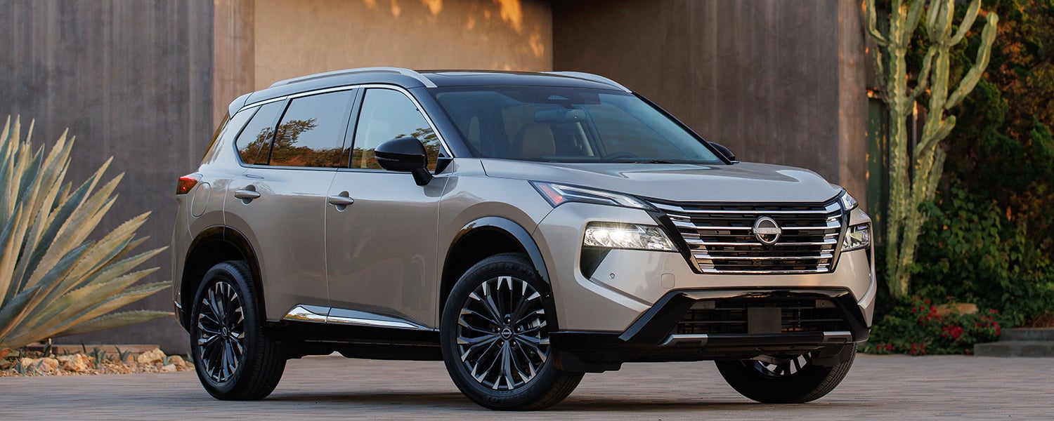 2024 Nissan Rogue in driveway