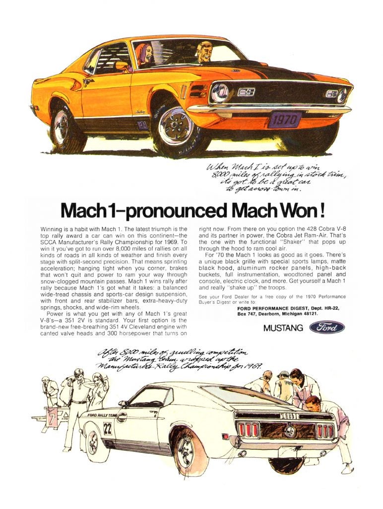 1970 Ford Mustang Mach I