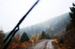 Windshield and Wiper