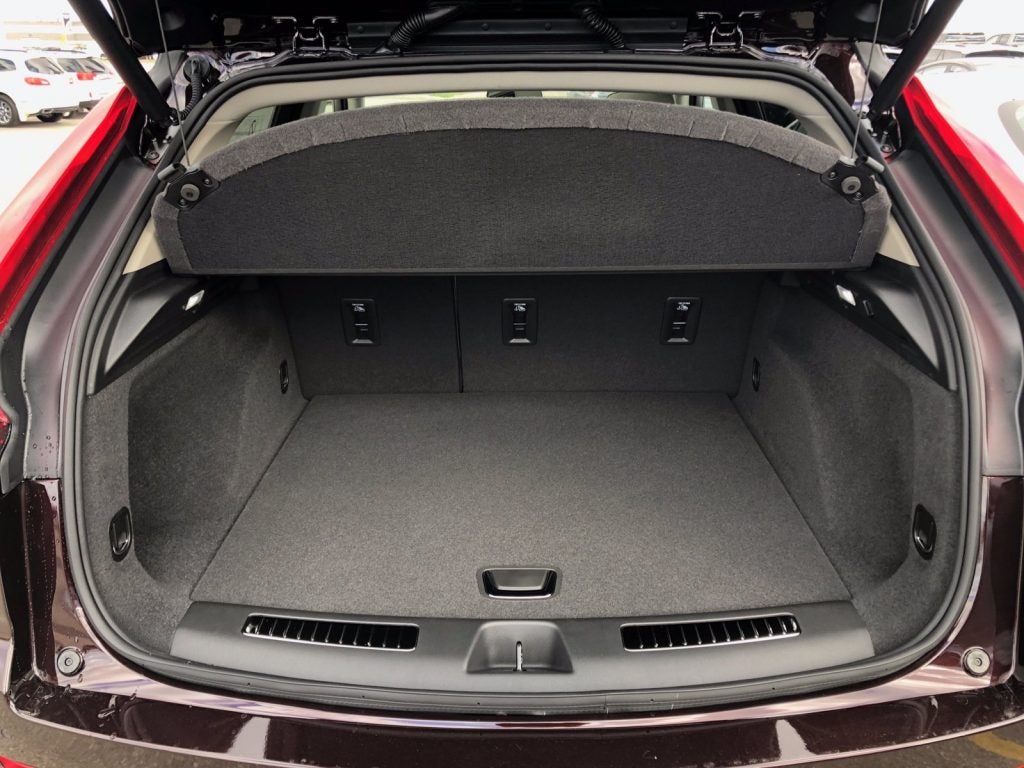 2021 Cadillac XT4 Cargo Trunk Space