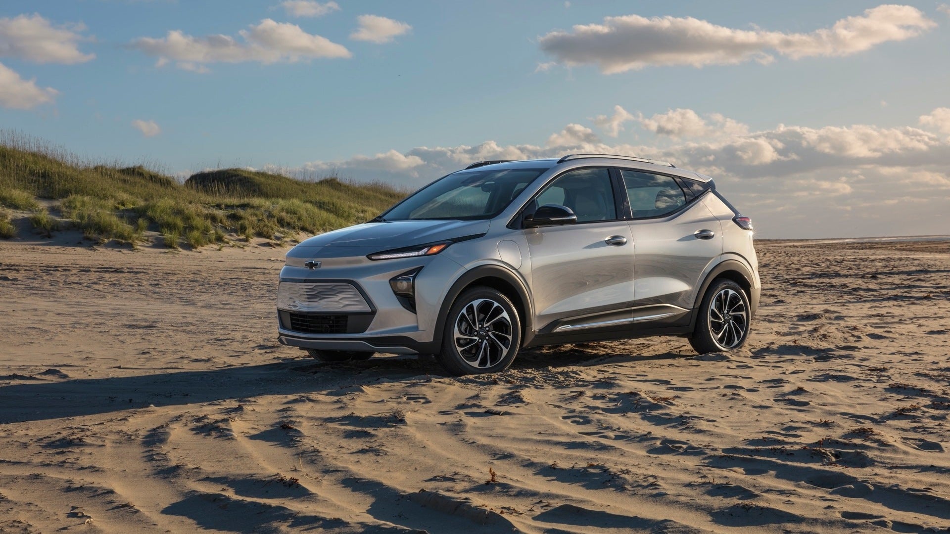 2022 Chevrolet Bolt EV parked at Stuart Beach