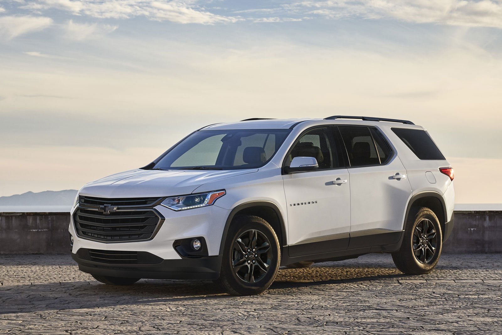 2022 Chevrolet Traverse at Stuart Beach in South Florida.