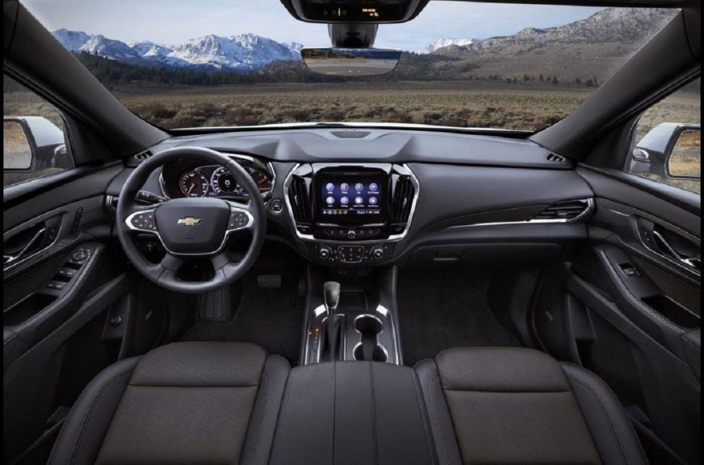 2022 Chevy Traverse Interior