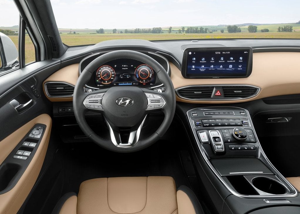 2022 Hyundai Santa Cruz infotainment system