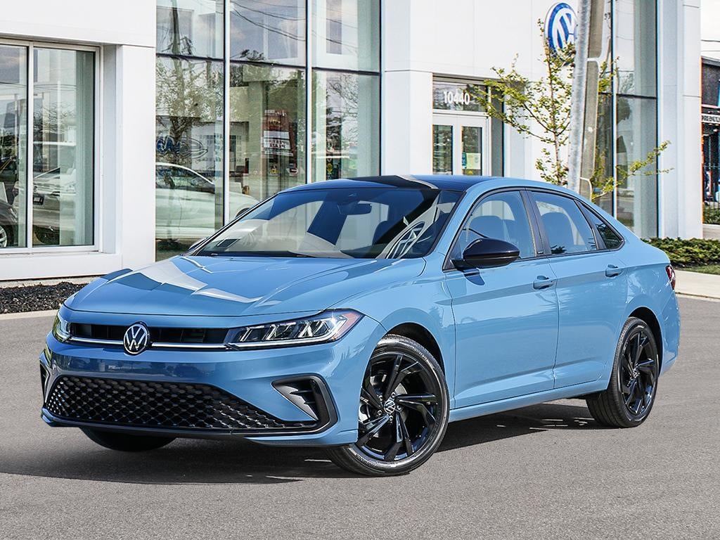 2025 Volkswagen Jetta in front of dealership