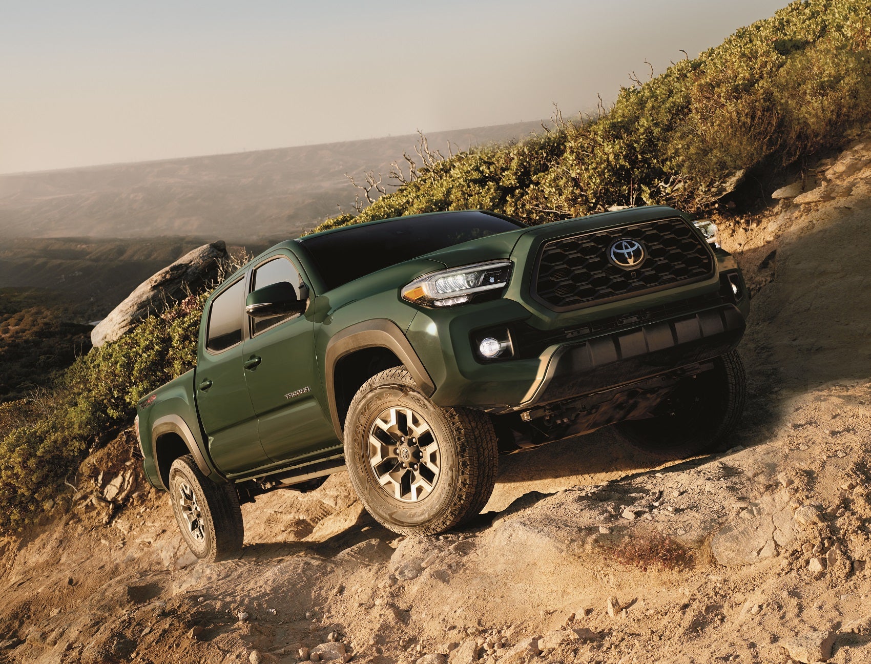 Toyota Tacoma Driving Off-Road