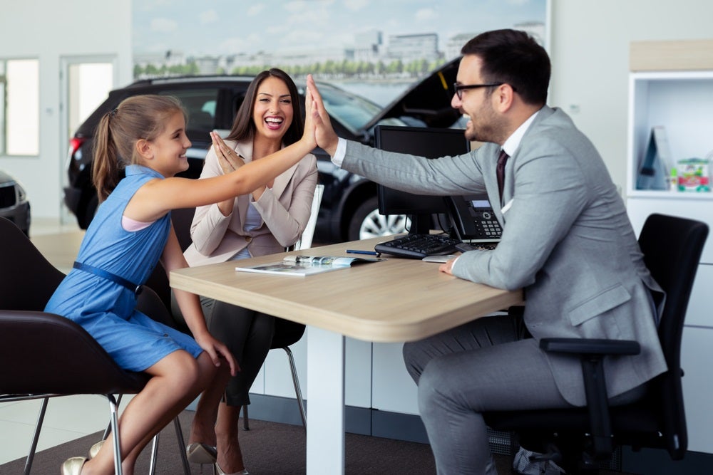 Vehicle Financing with Car Salesman