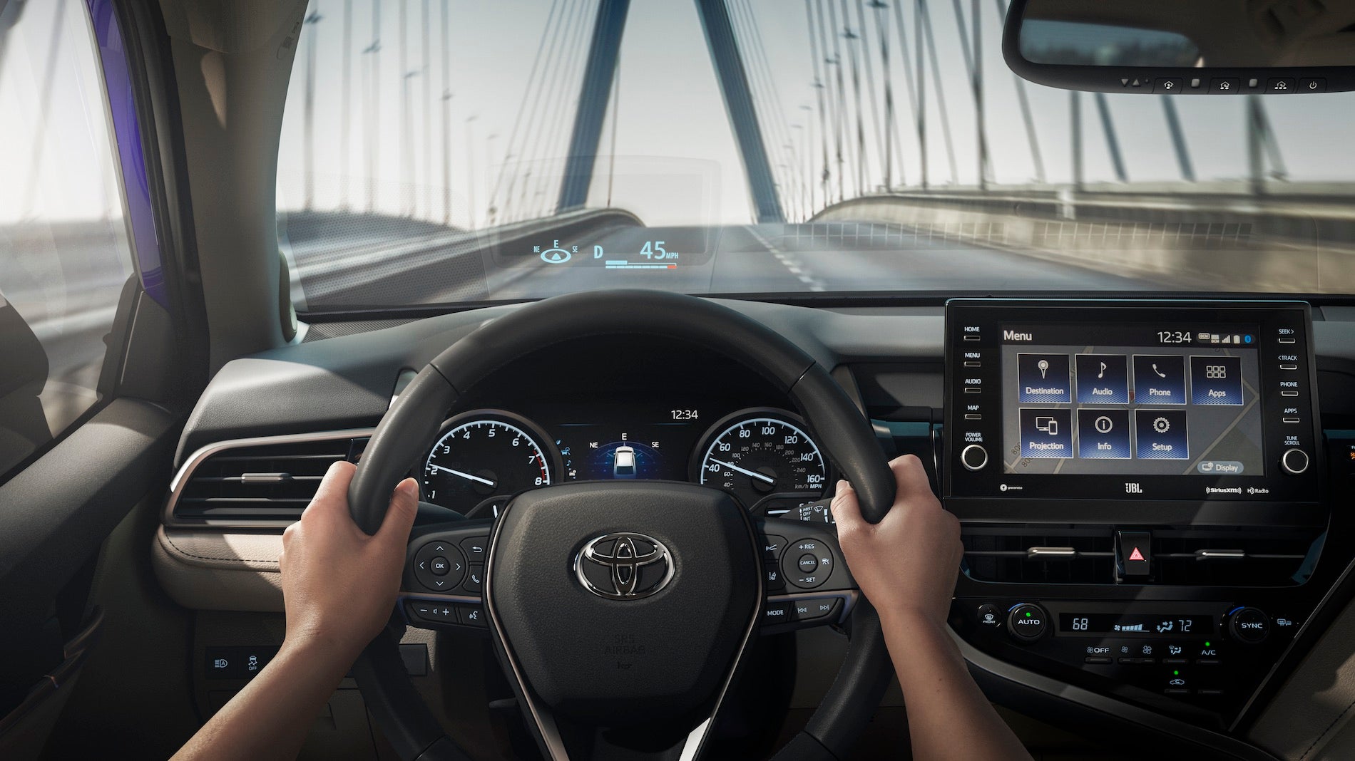2021 Toyota Camry hybrid Sedan Interior Review - Seating, Infotainment,  Dashboard and Features | CarIndigo.com
