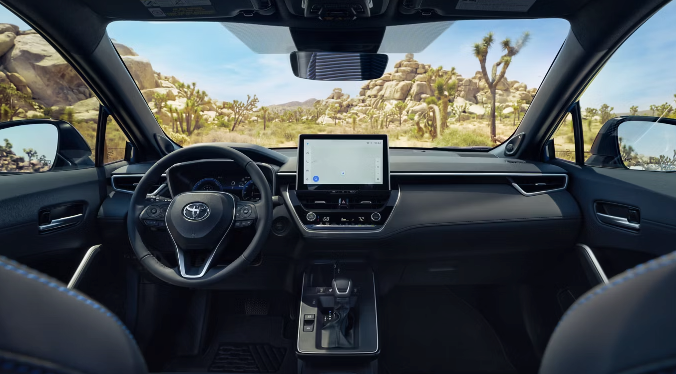 2026 toyota corolla cross dashboard
