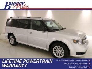 Silver Ford Flex SUV
